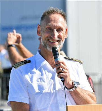 Der Standortkommandeur in Nordholz: Kapitän zur See Thorsten Bobzin. Foto: Sches...