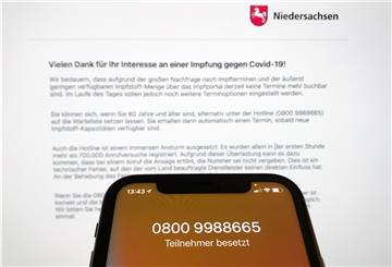 Der Start der Impfterminvergabe für Senioren in Niedersachsen verlief mehr als holprig. 