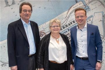 Der Stiftungsvorstand (von links): Konrad Welfonder, Ursula Krüger und Andre Fricke.