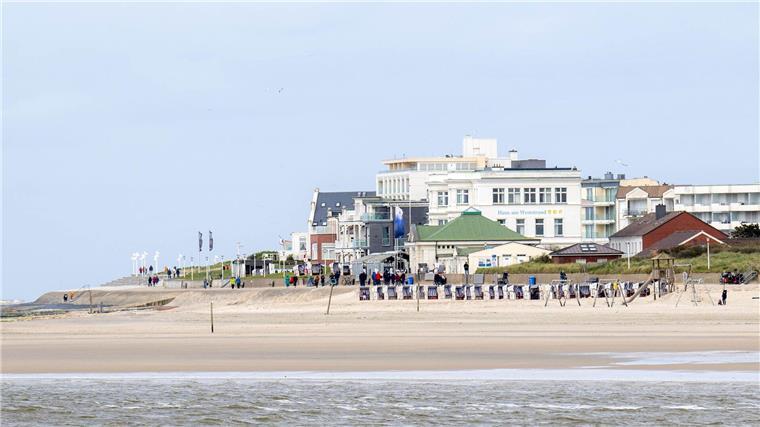 Der Strand der Insel Norderney.