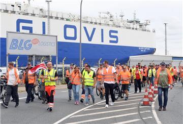Der Streik im Hafen ist rechtmäßig.