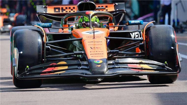 Der Streitpunkt in Großaufnahme: McLarens bisheriger Frontflügel