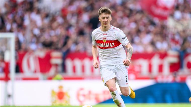 Der Stuttgarter Angelo Stiller ist ein heißer Kandidat für den ersten DFB-Kader nach der EM.