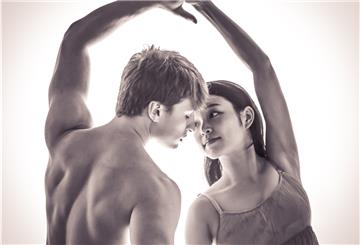 Der Tänzer Ilario Frigione in seiner Lieblingsrolle, dem Romeo in Serge Prokofieffs Ballett "Romeo und Julia".