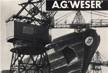 Der Tanker Olympic Cloud war der erste Neubau der Bremer Großwerft Aktiengesellschaft Weser nach dem Krieg. Er wurde für den Reeder Aristoteles Onassis gebaut. Die Annonce ist eines der Beispiele, wie unser Norden früher für sich warb.