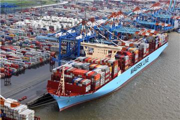 Weniger Boxen: Der Umschlag an der Bremerhavener Stromkaje war im ersten Quartal dieses Jahres rückläufig.