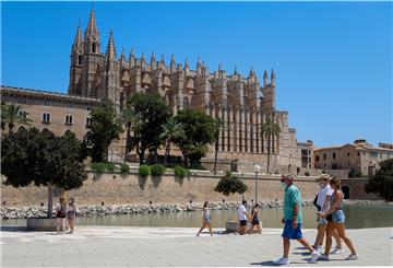 Der Unfall passierte in Nähe der Kathedrale von Palma de Mallorca.