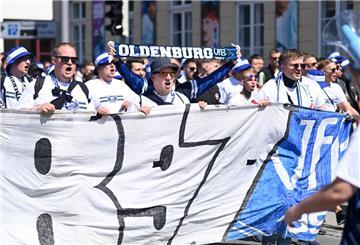 Der VfB Oldenburg spielt seit Sommer in der dritten Liga. Die Fans haben sich über den Aufstieg sehr gefreut.