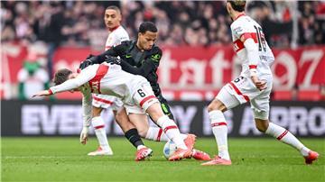 Der VfB und Wolfsburg lieferten sich ein umkämpftes Duell.