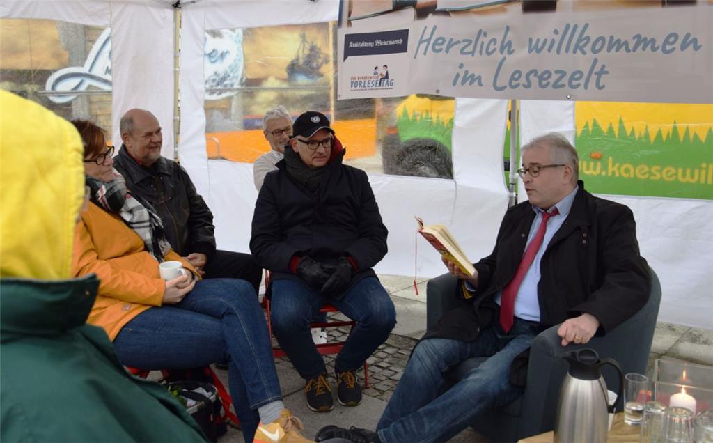 Der Vorlesetag in Nordenham kam gut an. Foto: Reim