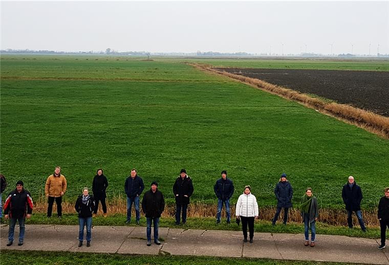 Der Windpark ist auf einer Fläche von rund 100 Hektar zwischen Esenshammergroden und Morgenland geplant. Anlieger wollen den Park verwirklichen.