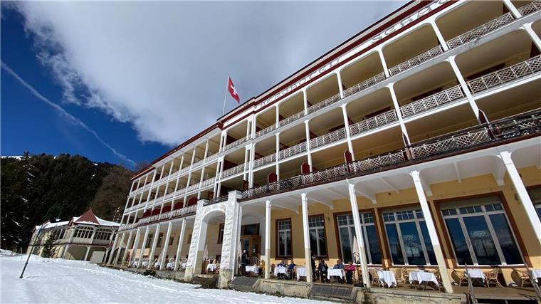 Der „Zauberberg“ spielt in der Bergwelt bei Davos