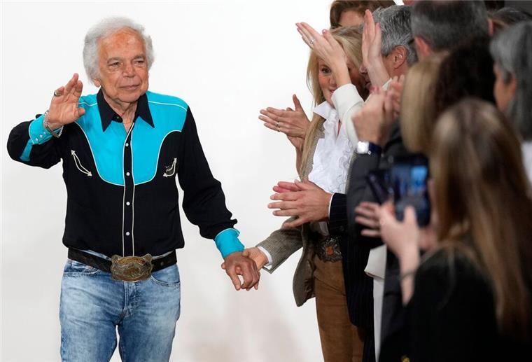 „Ich bin das Produkt“: Modemacher Ralph Lauren wird 85 Designer Ralph Lauren wird 85 Jahre alt. (Archivbild)