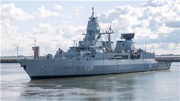 Deutschland beteiligt sich mit der Fregatte „Hamburg“ an dem EU-Militäreinsatz zum Schutz von Handelschiffen (Archivbild).