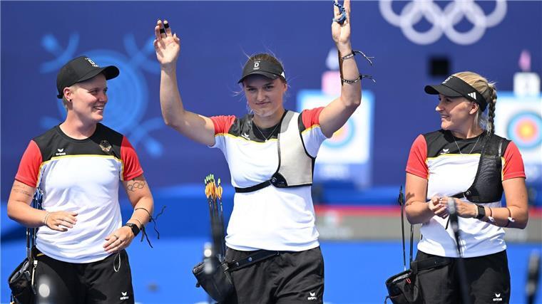 Deutschlands Bogen-Trio unterlag im Viertelfinale den Mexikanerinnen.