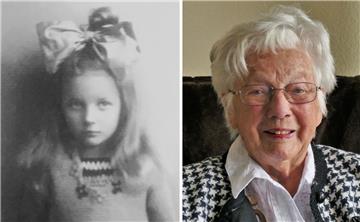 Die 100-jährige Lisa Krieger blickt auf ihre Kindertage zurück.