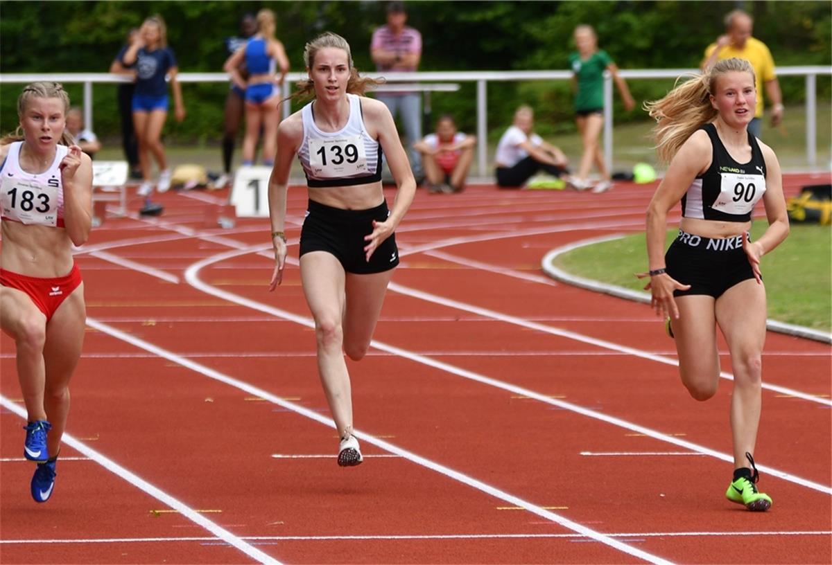 Nordenhamerin Zweite bei Landesmeisterschaft im 60 Meter-Lauf Die 17-jährige Jule Wachtendorf (hier eine Aufnahme von Juli 2020) erzielte eine weitere Top-Platzierung.