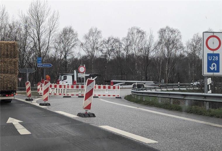 Montag geht´s los: Gesperrte A27 wird aufwändig notsaniert Die A27 ist aufgrund einer maroden Unterführung zwischen Hagen und Uthlede längerfristig gesperrt.