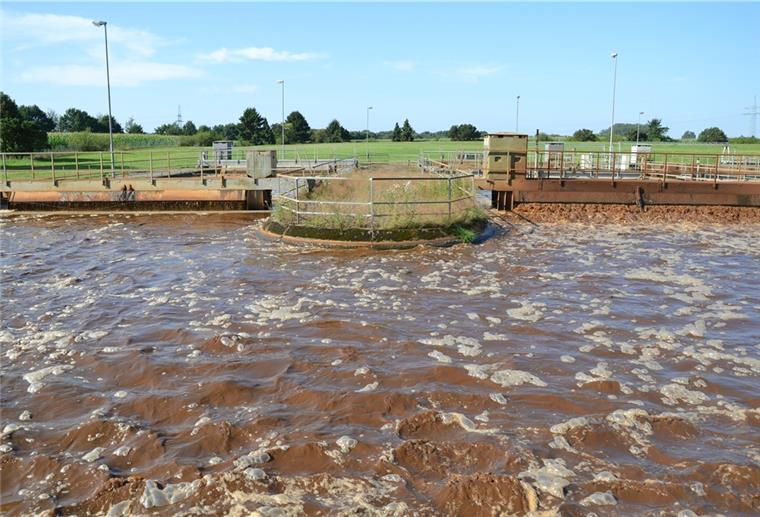 Die Abwasserreinigungsanlage in Zeven.