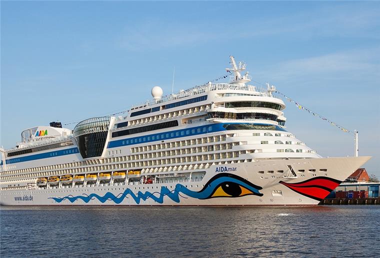 Die „Aidamar“ kommt nach Bremerhaven.