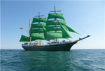 Die „Alexander von Humboldt II“ wird die Windjammer-Segelparade in Kiel als Flaggschiff anführen.