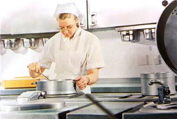 Die alte Nordenhamer Klinik von innen. Foto: Info-Broschüre des Landkreises Wese...