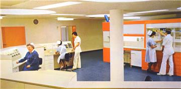 Die alte Nordenhamer Klinik von innen. Foto: Info-Broschüre des Landkreises Wese...