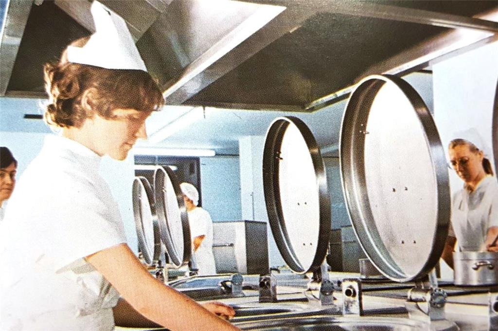 Die alte Nordenhamer Klinik von innen. Foto: Info-Broschüre des Landkreises Wese...