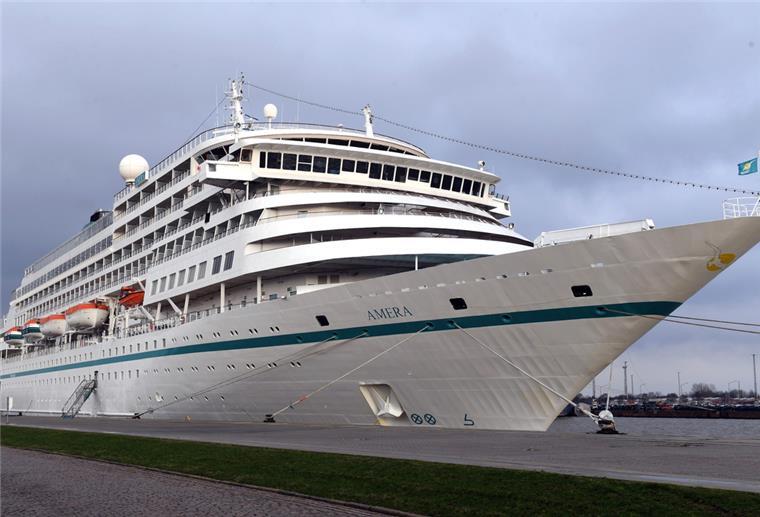 Die „Amera“ in Bremerhaven,