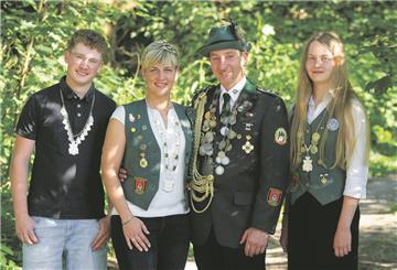 Die amtierende Königsfamilie