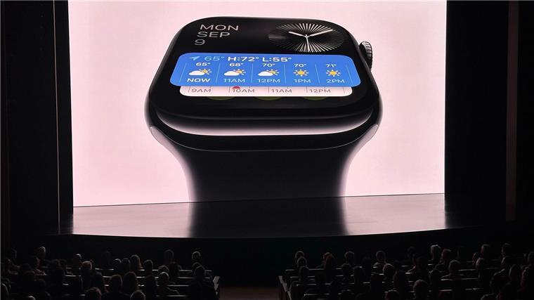 Kameras und KI: Apple stellt iPhone 16 vor Die Apple Watch wird größer und zugleich dünner.