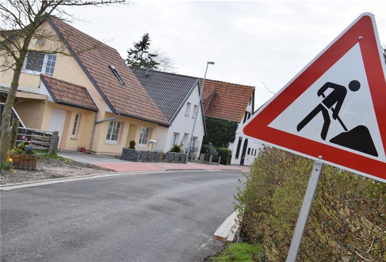 Die Arbeiten an der Langwarder Ortsdurchfahrt befinden sich auf der Zielgeraden.