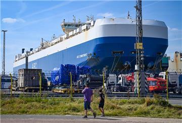 Die "Arc Commitment" durfte den Hafen wieder verlassen.