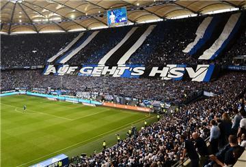 Blick ins Hamburger Volksparkstadion