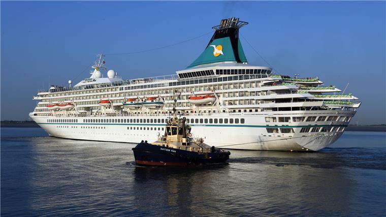 „Artania“ kommt bald nach Bremerhaven - An Bord ist es lecker für die Passagiere Die „Artania“ - hier bei einer Ankunft in Bremerhaven aus dem Jahr 2020 - ist ein beliebtes Kreuzfahrtschiff.