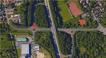 Die Ausfahrt aus dem Kreisel in der Poristraße in Geestemünde auf die A27 Fahrtrichtung Bremen ist am Montag für acht Sunden gesperrt.
