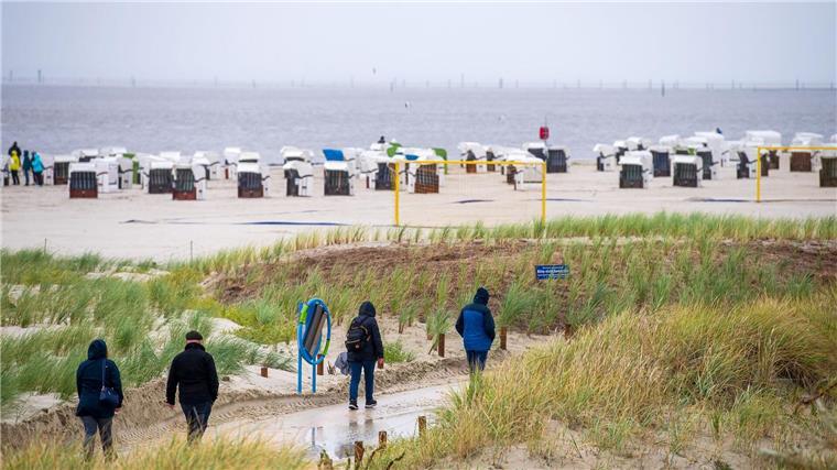 Vor Herbstferien - Wo es noch freie Unterkünfte gibt Die Auslastung der Unterkünfte an der Nordseeküste liegt in den Herbstferien zwischen 70 und 90 Prozent. (Archivbild)