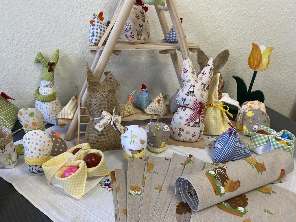 Gebastelte Osterdeko