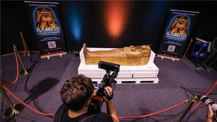 Die Ausstellung „Ramses & das Gold der Pharaonen“ macht erstmals Halt in Deutschland.