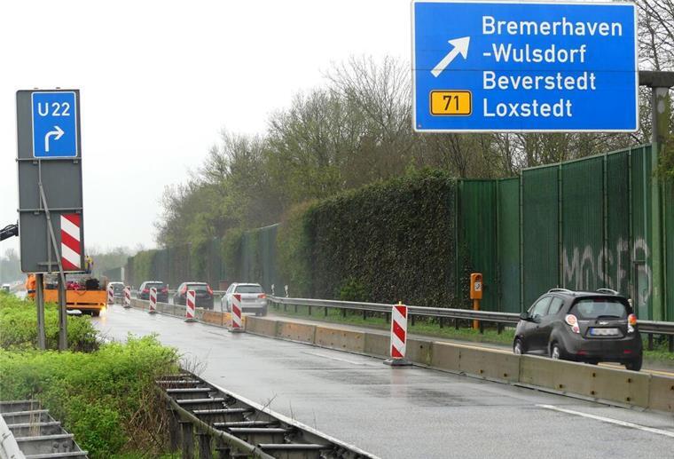 Die B71 wird Anfang Juli wegen Abrissarbeiten auf der A27 gesperrt.