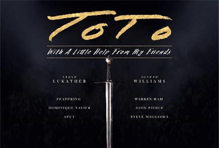 Die Band TOTO veröffentlicht ihr neues Konzertalbum „With A Little Help From My Friends“.
