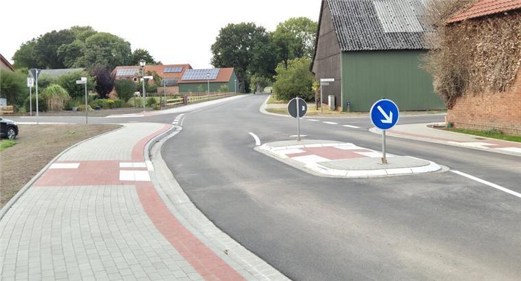 Neugebaute Straße
