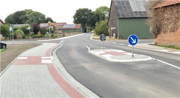 Neugebaute Straße