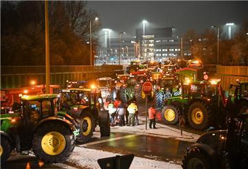 Die Bauernproteste gehen weiter.