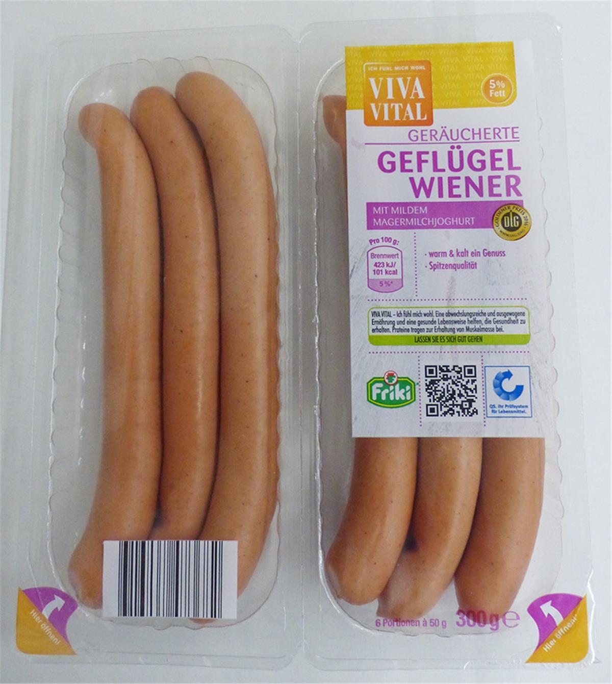 Warnung vor Metallsplittern: Discounter Netto ruft Geflügel-Wiener zurück Die beim Discounter "Netto" angebotenen Geflügel-Wiener könnten Metallsplitter enthalten.