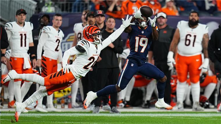Die Bengals streckten sich gegen die Broncos vergeblich.