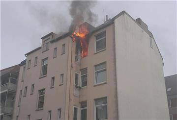 Die Berufsfeuerwehr Bremerhaven wurde zu einem Wohnungsbrand gerufen.