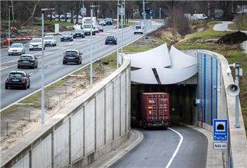 Die Brandmeldeanlage im Hafentunnel wurde ausgelöst.