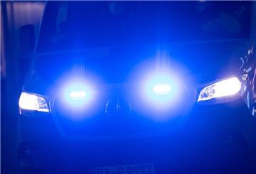 Blaulicht an Polizeiauto