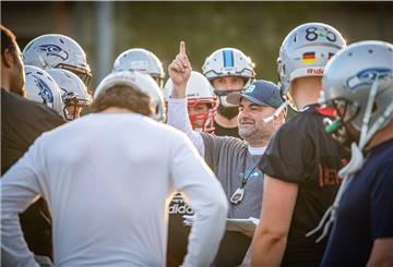 Die Bremerhaven Seahawks bereiten sich auf den Saisonstart in der Regionalliga Nord vor.